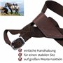 Reitsport Amesbichler AMKA Western Set d'étrier pour enfant avec étrier pour cheval de bois
