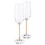Swarovski Crystalline Lot de 2 flûtes à griller