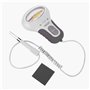 Nikou Testeur de Chlore et de PH CL2 avec Sonde, L'Instrument de Test Qualité de L'Eau de Piscine Utilisé Pour Surveiller la Val