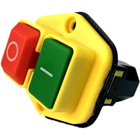 Fransande-Commutateur à Bouton Poussoir 1pc KJD17b Interrupteur de Bouton 22 0V-240V 16A 5 -Immateur d'outils d'alimentation de