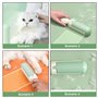 Lot de 3 rouleaux d'épilation pour poils d'animaux - Réutilisable - Pour poils de chien, poils de chat, vêtements, canapé, voitu