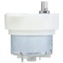 Moteur à Courant continu Mini Moteur 12V engrenage en métal pour l'artisanat pour Jouet avec engrenage muet Terminal