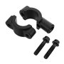 JenNiFer 8 / 10Mm Moto Vélo Rétroviseurs Latéraux Support Pince Adaptateur pour 22Mm Guidon - 10Mm