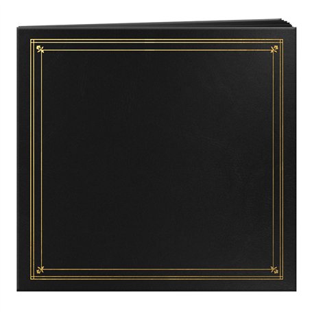 Pioneer Photo Albums BSP-46/BK Album Photo à 204 Pochettes reliées en Similicuir pour Photos de 10 x 15 cm