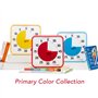 TIME TIMER Classroom Set Couleurs Primaires Minuterie Visuelle 60Min Cartes D'Activité Effaçables Sec Salle Classe Centres d'app