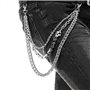 Zoylink Chaîne De Pantalon Jean Portefeuille ChaîNe De Pantalons Gothiques Punk Gothiques Mode Pour Hommes