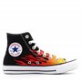 CONVERSE CTAS HI FLAME CHAUSSURES DE SPORT POUR HOMME NOIR 171130C