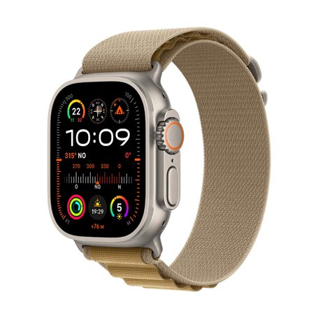 Montre intelligente Apple Titane 49 mm