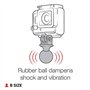RAM MOUNT approprié pour GOPRO ADAPTER W/ 1" BALL