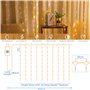 3m*3m -300LED Guirlande Lumineuse Rideau