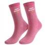 BOFUNX Chaussettes Paillettes Femme Super Maîtresse Chaussettes Socquettes Rose d’amour Respirant Anniversaire Fête Noël Cadeau