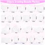Muyohix 20Pcs Plaques pour Perles à Repasser, 5mm Panneaux de Perles à Repasser en Forme D'animal Dans de Nombreuses Formes, Mod