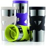 Mug de voyage isotherme - BODUM - Travel Mug - Inox double paroi - Couvercle a vis hermétique - 0.35 l - Noir