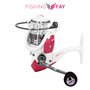 FISHINGFAY® ROLOYA Reel 2000 Moulinet Ange idéal pour Toute Canne avec Un Poids au Lancer Compris Entre 20 et 80 grammes ou comm