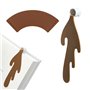 1 Marque-Page Coffee Splash Et 1 Marque-Page Nœud