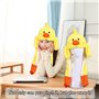 COACOM Cartoon Duck Cartoon Cartoon, Chapeau De Design Créatif, Chapeau en Peluche, Chapeau Drôle, Chapeau avec des Oreilles Mob