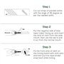 Diealles Shine Appareils à Biais, Fabric Bias Tissu Biais Maker Tool Set Bias Binder Kit for Sewing Quilting Awl