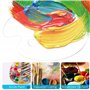 ISIYINER Palette de Peinture Acrylique Transparent de Forme Ovale Palette D'art pour L'art de Bricolage Artisanat Peinture 30 × 
