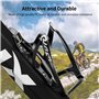 FIBOUND Paquet de 2 Porte Bidon de Vélo,Cage de Bouteille de Vélo,Porte Gourde Vélo/VTT/Vélo de Route pour s'adapter à La Plupar