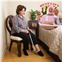 VireEyU Aide à enfiler les chaussettes avec mini chausse-pied, aide pour chaussettes et bas pour seniors, personnes âgées, femme