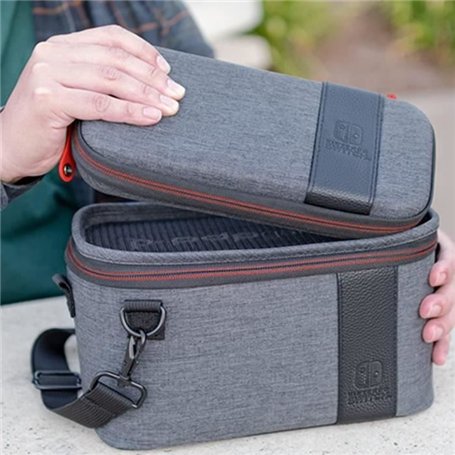 Sacoche de voyage - PDP - Elite Pull N Go - Nintendo Switch - Gris