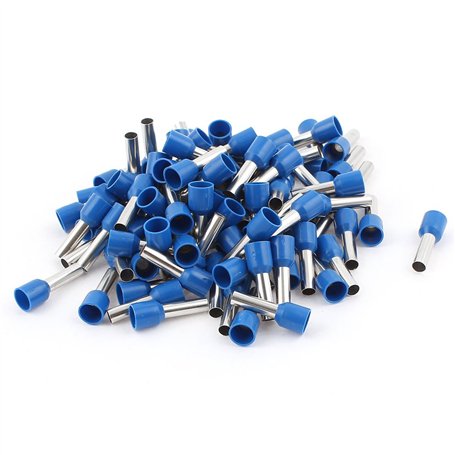sourcingmap 100pcs 6mm2 Embout de Câble Embout de Câblage Cosse à Sertir électrique Fil Sertissage Borne Connecteur Terminal Iso