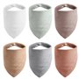Dryxog 6 PièCes Triangulaire Bavoirs Bebe