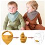 Bandana Triangle en Mousseline