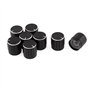 sourcing map 8pcs Bouton Potentiomètre Capuchon rotatif de contrôle de gradateur de lampe antidérapant 5 mm de diamètre de trou