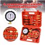 Testeur de pression d'injecteur de carburant avec adaptateur et manomètre 0-140PSI Testeur de pression de pompe à carburant, voi