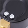 Manomètre, manomètre 1pcs pour mazout, air ou eau 0-4 bar / 0-60psi NPTmanometre pression eau manometre pression eau manomètre p