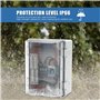 Boîte de Jonction Étanche IP65, Boîte de Distribution en Saillie, Boîte de Jonction pour Câble ABS, Protection pour Multiprise,