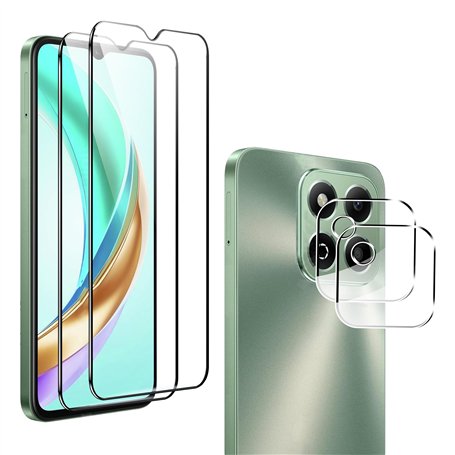 Heioloo [4 Pièces Verre Trempé pour Honor X6B