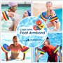 HOTENEAIRE Lot de 6 disques flottants en mousse EVA pour bras de natation pour enfants et bébés