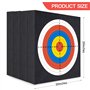 Fiita Eva Stronghold Cible 50 x 50 x 5 cm – Tapis de piège en mousse résistant aux intempéries pour arcs jusqu'à 20 lbs – Cible