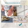 Buttwo Oyster Opener Set en acier inoxydable, ouvreur d'huîtres professionnel, outil à fruits de mer pour les ménages de restaur
