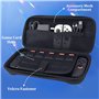Housse de transport avec 2 paquets de protections d'écran en verre trempé pour Nintendo Switch 2 (2025), Kit d'accessoires de pr