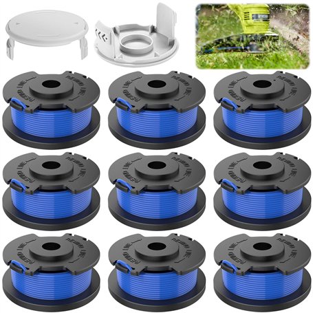 CIRULLI 9 pièces fil coupe bordure pour ryobi