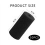 ZBHDEYG Lot de 10 éponges filtrantes noires en coton pour aquarium