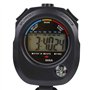 Tbest Chronomètre Sport, Multifonctionnel Portable LCD Chronomètre Minuterie pour/Course/Natation, Noir