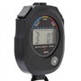 Tbest Chronomètre Sport, Multifonctionnel Portable LCD Chronomètre Minuterie pour/Course/Natation, Noir