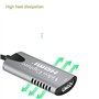 Zhongkaifa Carte de Capture vidéo HDMI vers Type-C, Free Drive 4K 1080P Type-C HDMI vers USB-C, Convertisseur Portable pour l'en