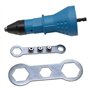Adaptateur de perceuse électrique sans fil pour pistolet à rivet électrique - Adaptateur d'écrou à riveter - Accessoires pour ou