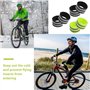 6 Pièces Serre Pantalon Velo Clip De Pantalon Réfléchissant À Vélo Pince À Pantalon Pince pour Chaîne De Vélo Pinces À Vélo Réfl