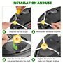 MXTIMWAN Brosses Latérales Rechange pour Roomba 500 600 700 Series, 6PCS Brosse Latérale Aspirateur Accessoires de Remplacement