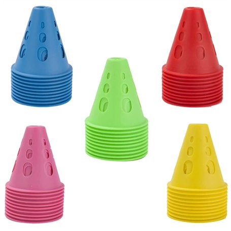 YKKJ 50 Pièces Cones de Sport Cône,Cônes de Circulation,pour Football