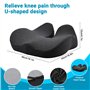 Coussin Chaise Bureau Orthopédique en Mousse à Mémoire de Forme