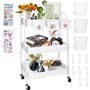 KIMIGO Chariot de Rangement à 3 Niveaux