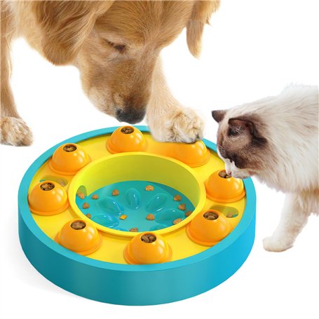 Yirochan Jouets interactifs pour chiens pour alimentation lente