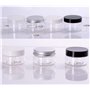 6PCS 120ml récipients cosmétiques en plastique avec des bouchons en aluminium crème boîte de lotion pommade bouteille bouteille 